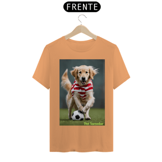 Nome do produto Camisa Malha Estonada Golden Retriever Alvirrubro