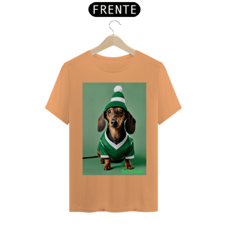 Nome do produto Camisa Malha Estonada Dachshund Alviverde