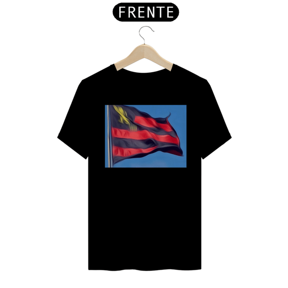Camisa Malha Quality - Bandeira em Pintura Óleo