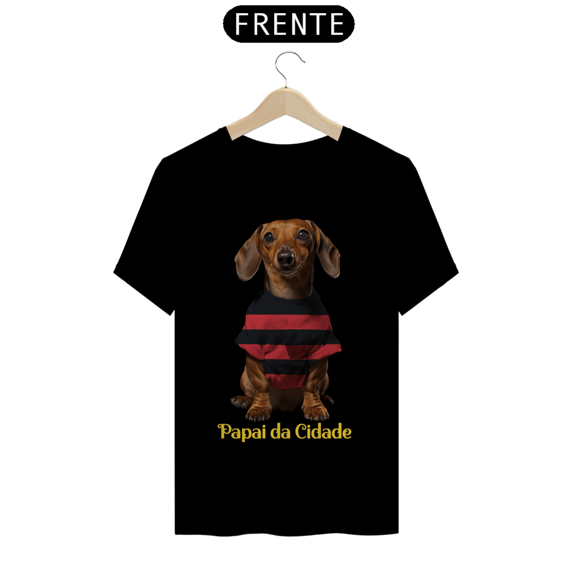 Dachshund Papai da Cidade Rubro-negro