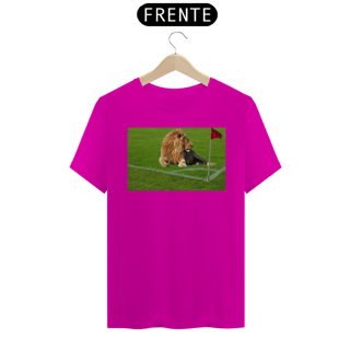 Nome do produto Camisa Malha Quality - Leão da Ilha em Pintura a Óleo