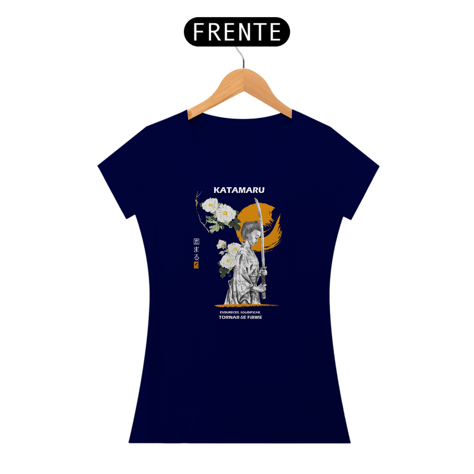 Nome do produto KATAMARU  KATANA FEM - CAMISETA QUALITY 