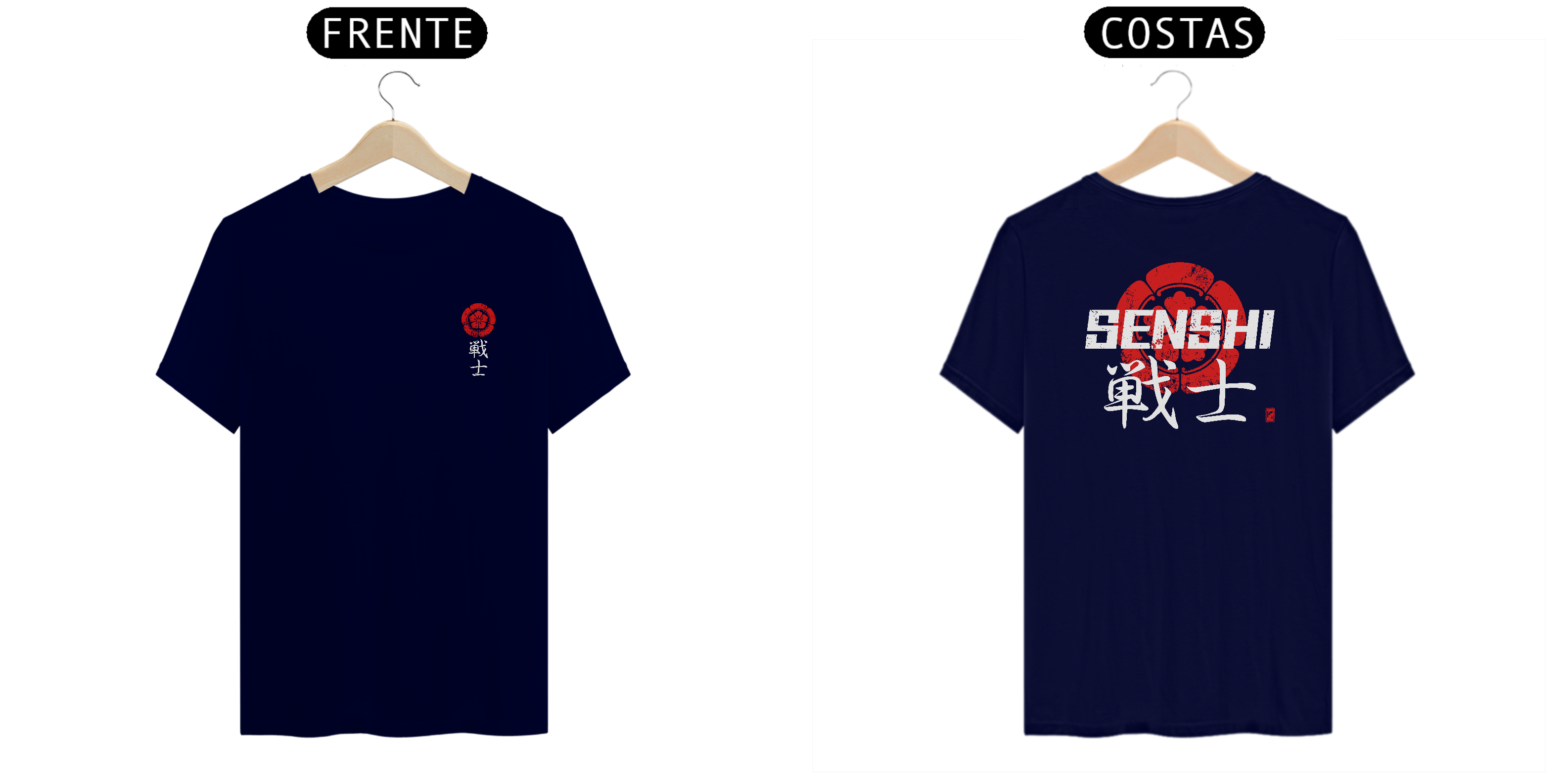 Nome do produto CAMISETA SENSHI - (QUALITY) COM ESTAMPA FRENTE E COSTAS