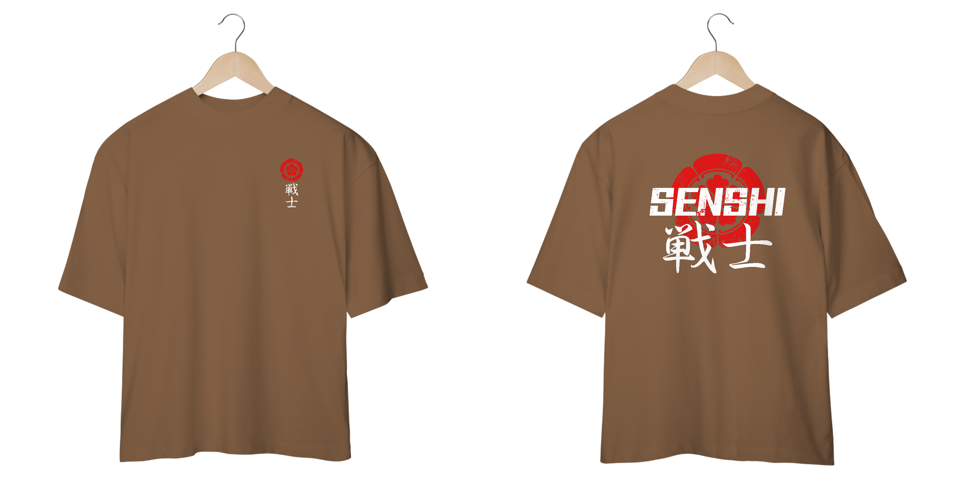 Nome do produto CAMISETA SENSHI - OVERSIZED FRENTE E VERSO CORES ESCURAS2