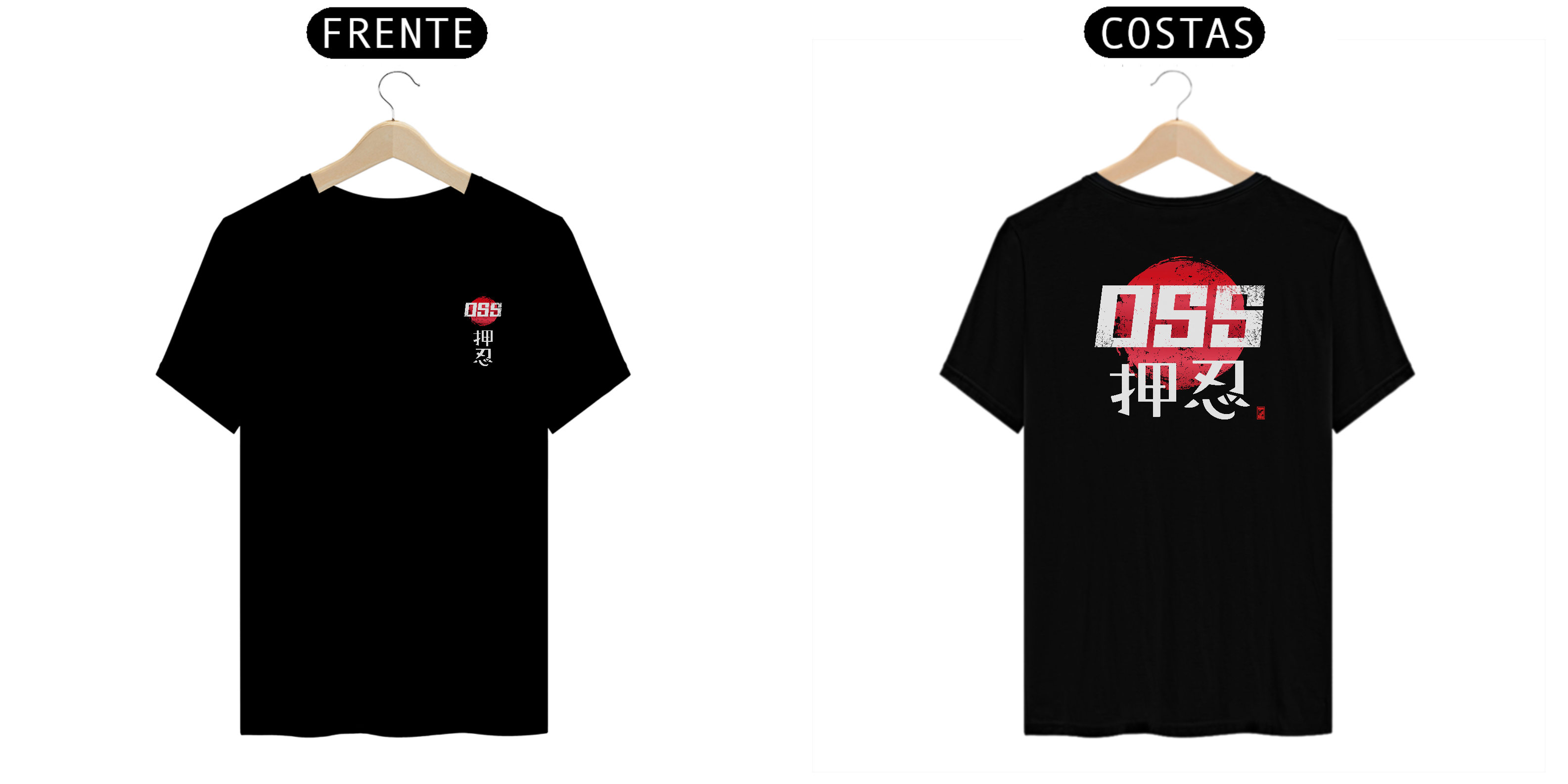 Nome do produto: CAMISETA OSS - (QUALITY) COM ESTAMPA FRENTE E COSTAS