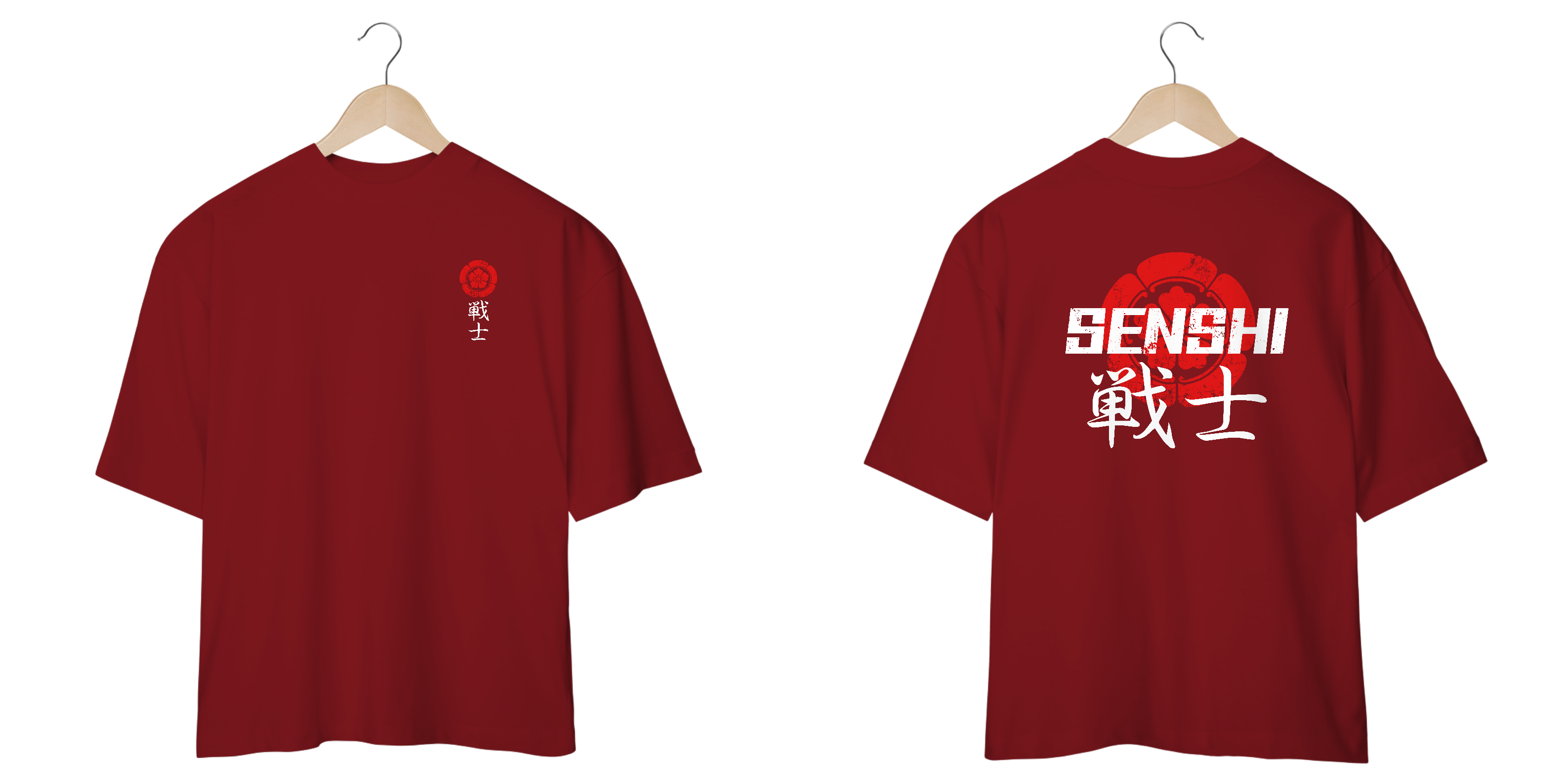 Nome do produto CAMISETA SENSHI - OVERSIZED FRENTE E VERSO CORES ESCURAS2