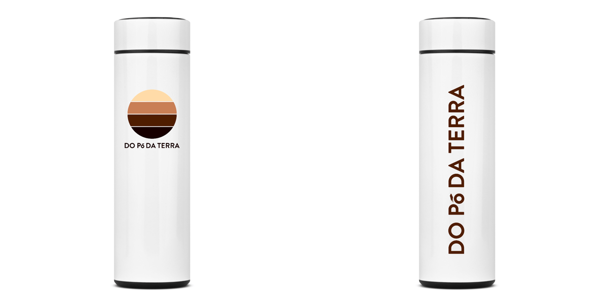 Nome do produto: Garrafa Térmica. - Do Pó da Terra