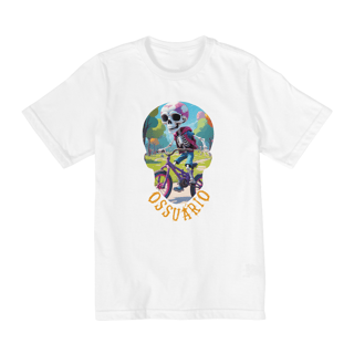 Nome do produto Camiseta Infantil Manga Curta Caveira Criança 4