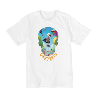 Nome do produto Camiseta Infantil Manga Curta Caveira Criança 9