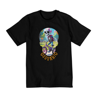 Nome do produto Camiseta Infantil Manga Curta Caveira Criança 4