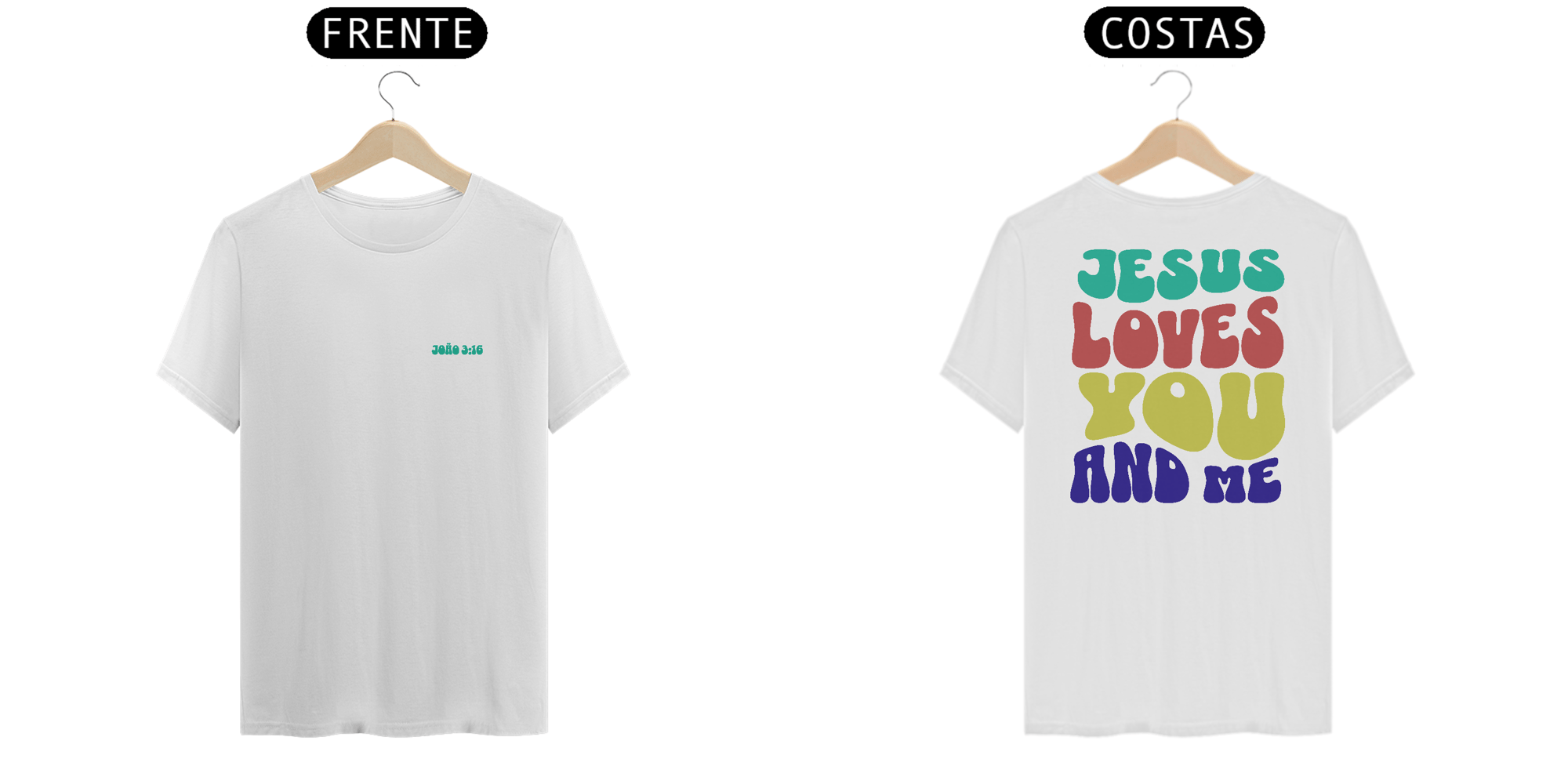 Camiseta Colour João 3:16