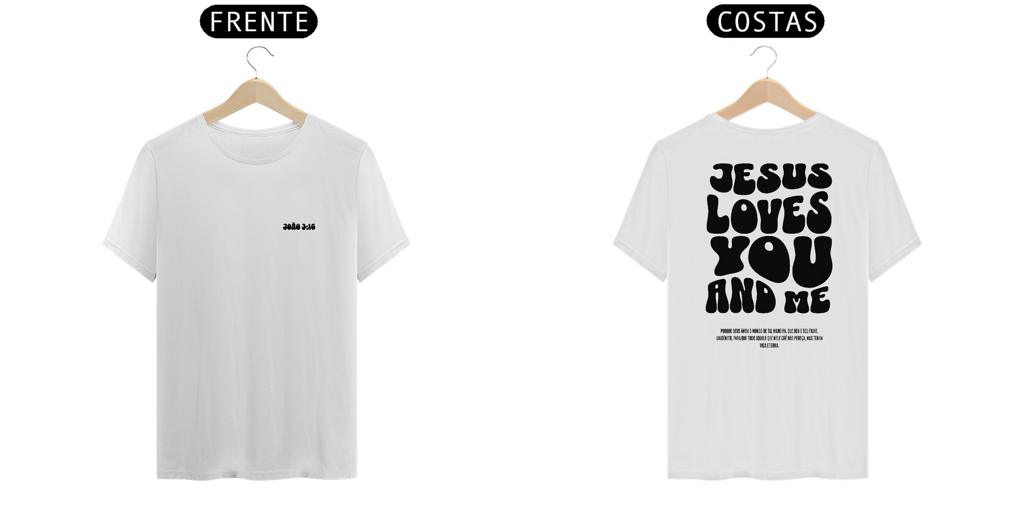 Camiseta João 3:16