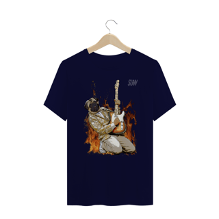 Nome do produto Plus Size T-Shirt Guitar Pug
