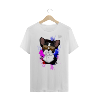 Nome do produto Plus Size T-Shirt Rock Dog