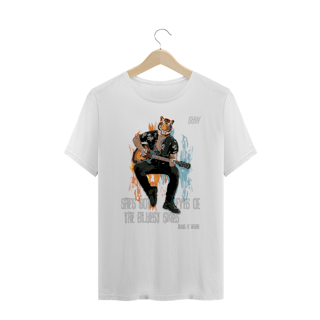 Nome do produto Plus Size T-Shirt Tiger Guns N