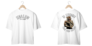 Nome do produto Oversized Tiger Be Stronger