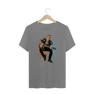 Nome do produto Plus Size T-Shirt Tiger Guns N