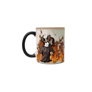 Nome do produto Caneca Mágica Guitar Dogs