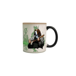 Nome do produto Caneca Mágica Dogs Nickelback and Nirvana