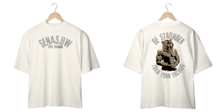 Nome do produto Oversized Tiger Be Stronger