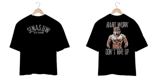 Nome do produto Oversized Wolf Hard Work