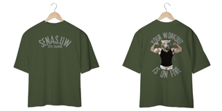 Nome do produto Oversized Tiger On Fire