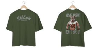 Nome do produto Oversized Wolf Hard Work