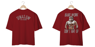 Nome do produto Oversized Wolf Hard Work