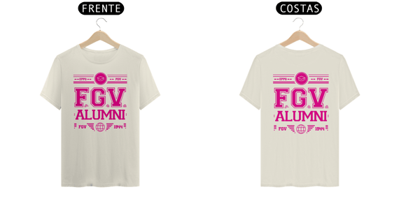 Camiseta algodão Prima (Peruano) - 2 lados