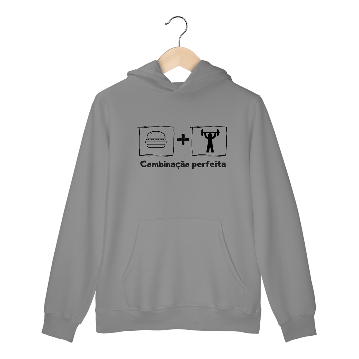 Nome do produto: Moletom  Prime Canguru Combinação Perfeita