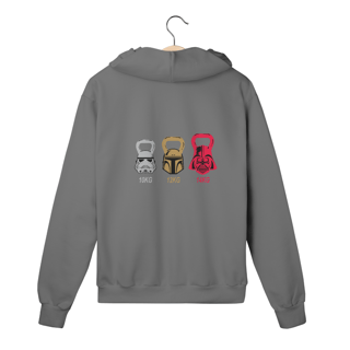 Nome do produto Moletom Prime Com Ziper Star Wars.