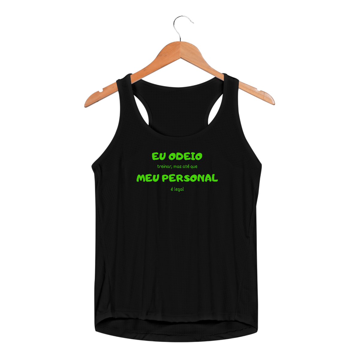 Nome do produto: Regata Fem Sportv Dry Uv - Odeio meu Personal
