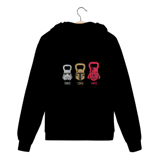 Moletom Prime Com Ziper Star Wars.