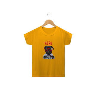 Nome do produto T-Shirt Classic Infantil Pug Super Hero