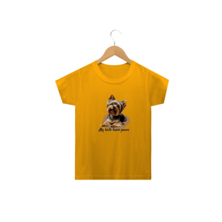 Nome do produto T-Shirt Infantil Yorkshire E