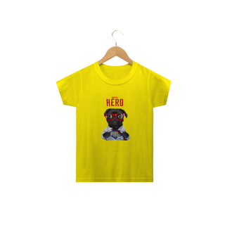 Nome do produto T-Shirt Classic Infantil Pug Super Hero