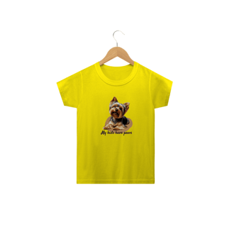 Nome do produto T-Shirt Infantil Yorkshire E