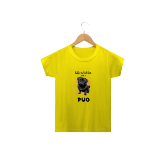 Nome do produto T-Shirt Infantil Pug 01