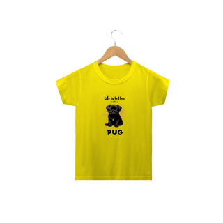 Nome do produto T-Shirt Infantil Pug 12