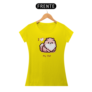 Nome do produto Baby Long I Love My Pet (Spitz) 01