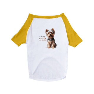 Nome do produto T-Shirt Pet Yorkshire C