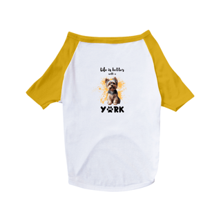 Nome do produto T-Shirt Pet Yorkshire G
