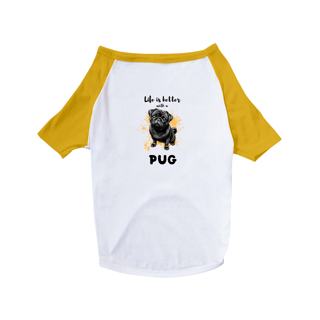 Nome do produto T-Shirt Pet Dog Pug 01
