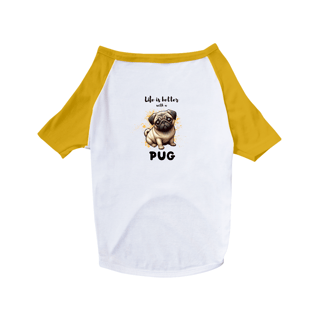 Nome do produto T-Shirt Pet Dog Pug 03