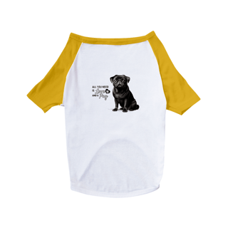 Nome do produto T-Shirt Pet Dog Pug 05