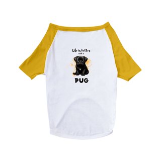 Nome do produto T-Shirt Pet Dog Pug 12