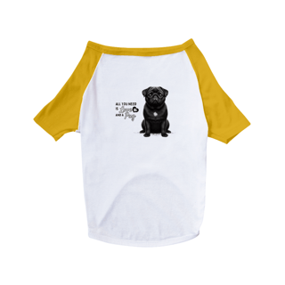 Nome do produto T-Shirt Pet Dog Pug 13