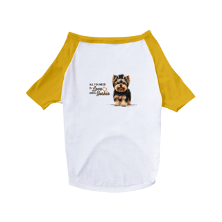Nome do produto T-Shirt Pet Dog Yorkshire L