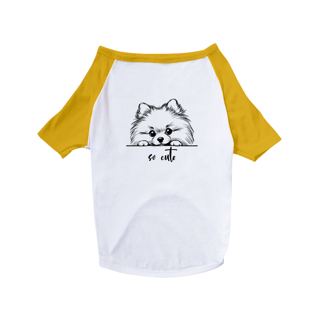 Nome do produto T-Shirt Pet Dog So Cute Spitz 02