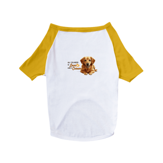Nome do produto T-Shirt Pet Dog Caramelo B